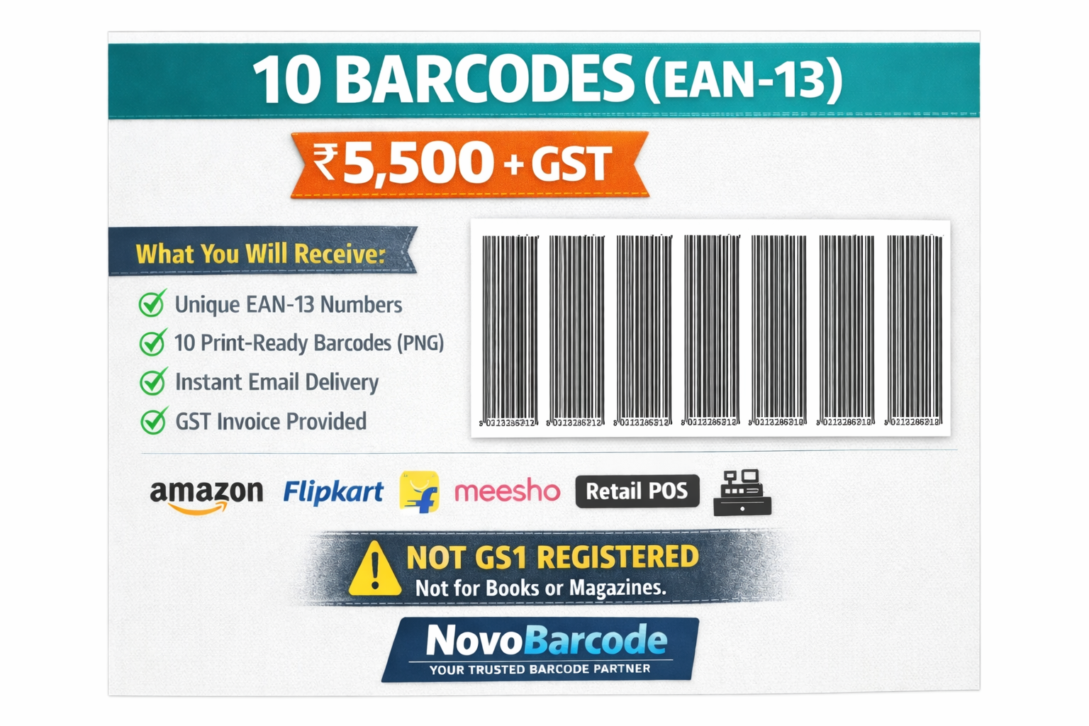 10 ean barcodes