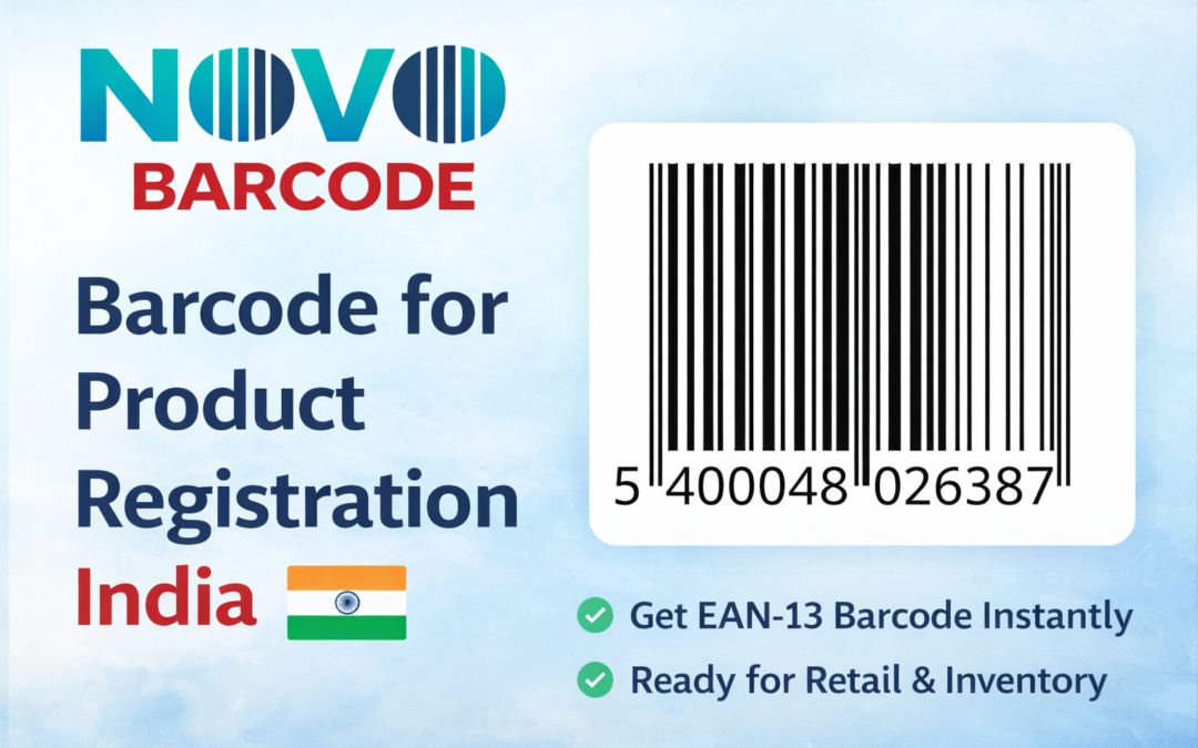 Barcode for Product Registration India | Buy EAN-13 Barcode Online Instantly
