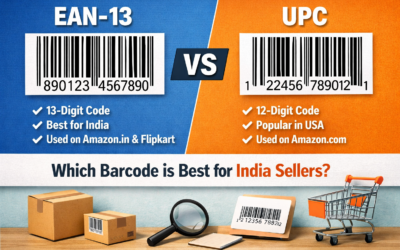 EAN-13 vs UPC: Which Barcode is Best for India Sellers? (2026 Guide)