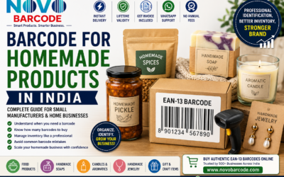 Barcode for Homemade Products in India: Complete Guide for Small Manufacturers & Home Businesses (2026)