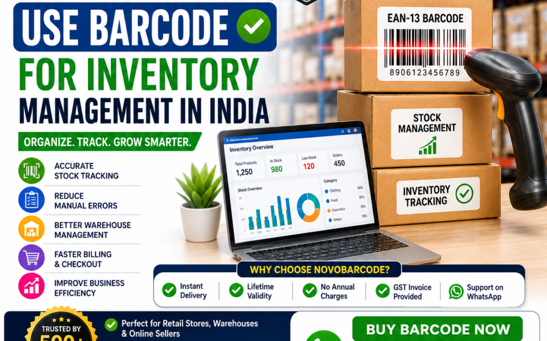 Barcode for Small Business in India: Why Every Growing Brand Needs EAN-13 Barcodes (2026 Guide)