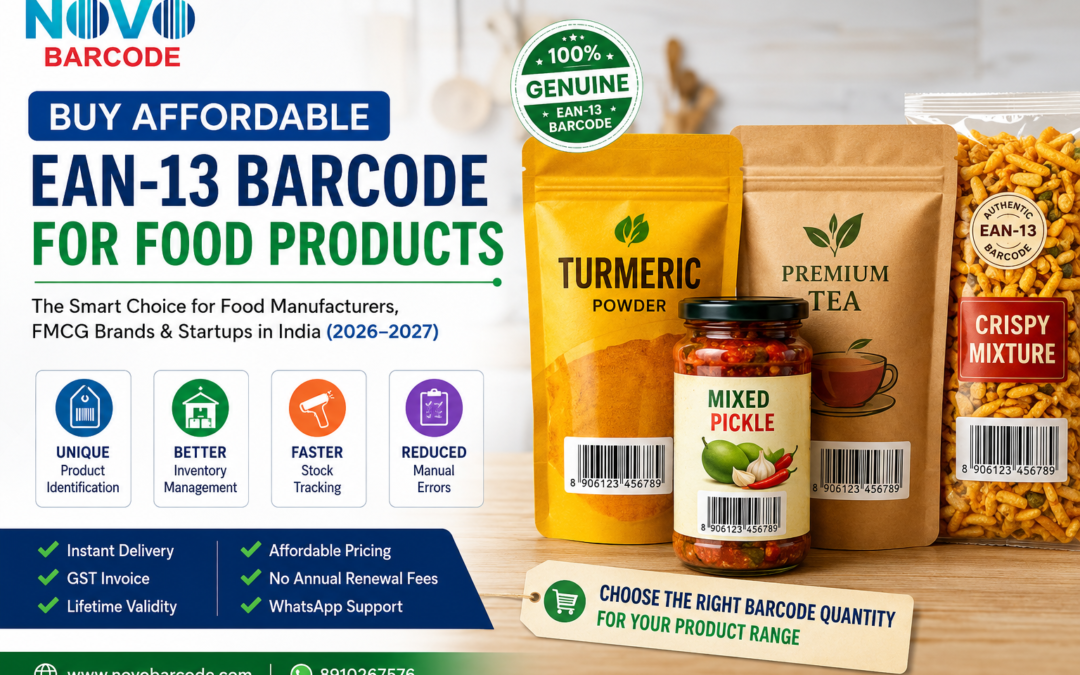 buy barcode for food products