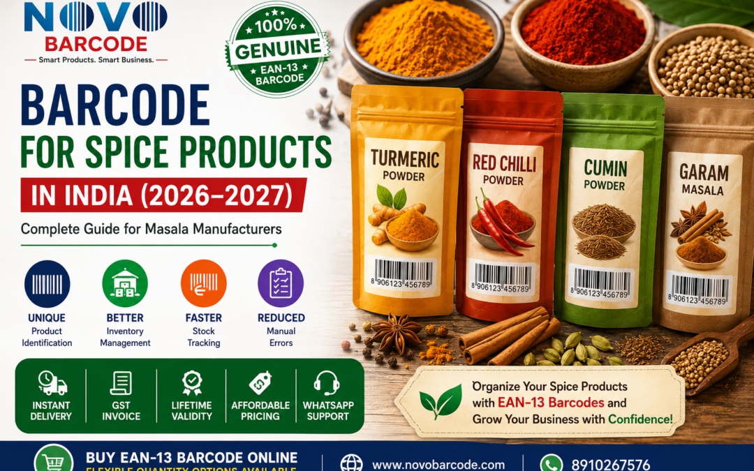 Barcode for spic product