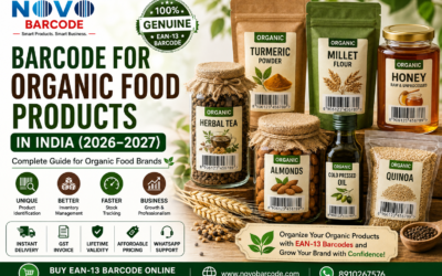 Barcode for Organic Food Products in India (2026–2027): Complete Guide for Organic Food Brands