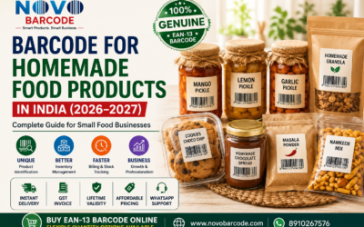 Barcode for Homemade Food Products in India (2026–2027): Complete Guide for Small Food Businesses