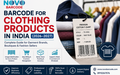 Barcode for Clothing Products in India (2026–2027) | EAN-13 Guide