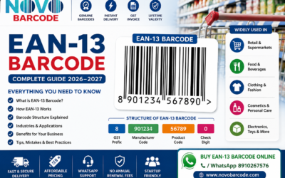 EAN-13 Barcode: Complete Guide to Product Barcodes in India (2026–2027)