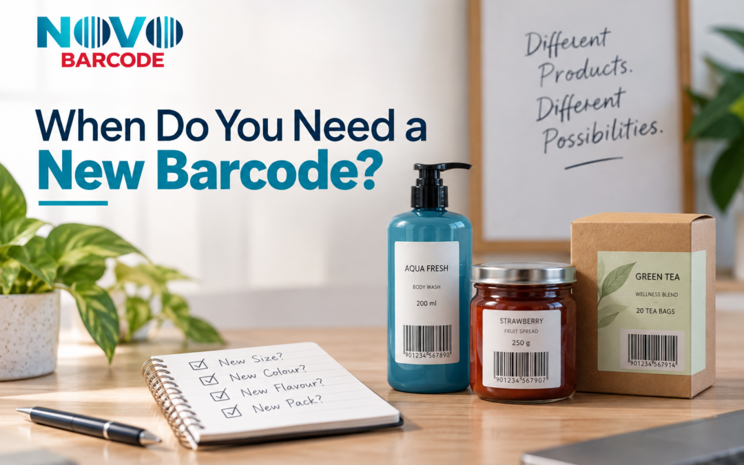 When Do You Need a New Barcode? Product Variant Guide for India 2026-2027