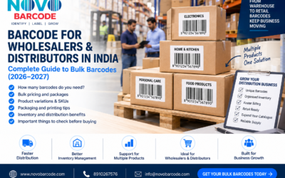 Barcode for Wholesalers & Distributors in India: Bulk EAN-13 Guide 2026–2027
