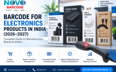 Barcode for Electronics Products in India (2026–2027): Complete Guide for Manufacturers, Brands & Sellers