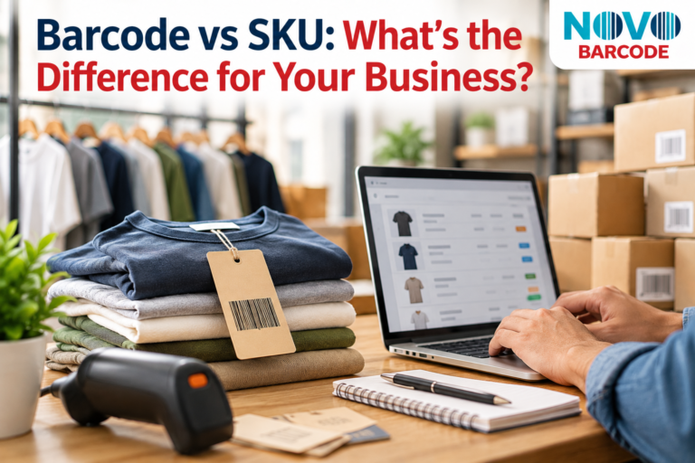 Barcode vs SKU: What’s the Difference for Your Business?