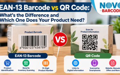EAN-13 Barcode vs QR Code: What’s the Difference and Which One Does Your Product Need?