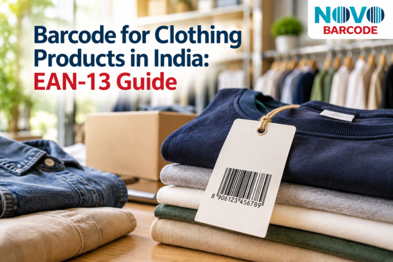Barcode for Clothing Products in India: EAN-13 Guide